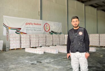 محمد يحيى عزيز: جهزنا الف و 500 طردًا غذائيًا لغزة في القاهرة